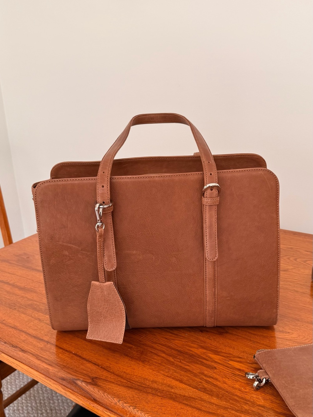 Women’s genuine leather work bag